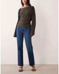 Abercrombie & Fitch - Mid Rise Bootcut Jeans - Lyst