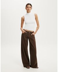 Cotton On - Mock Neck Tank - Lyst