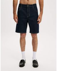 Cotton On - Loose Straight Denim Short - Lyst