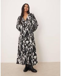 Jdy - Wrap Midaxi Dress - Lyst