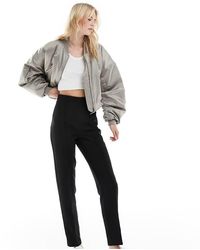 ASOS - Tall Tailored High Waist Seam Detail Tapered Pants - Lyst