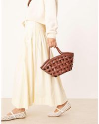 ASOS - – gewebte tragetasche - Lyst