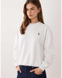 Polo Ralph Lauren - Icon Logo Knit Sweatshirt - Lyst