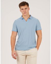 Brave Soul - Trophy Neck Jacquard Polo Shirt - Lyst