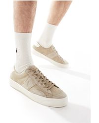 Polo Ralph Lauren - – sayer sport – sneaker aus hellbraunem wildleder - Lyst