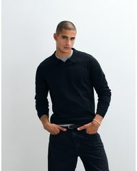 Threadbare - Knitted Trophy Neck Jumper - Lyst