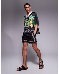 ASOS - – kurze badeshorts - Lyst