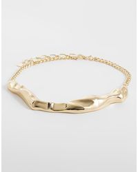 ASOS - Torque Choker With Molten Design - Lyst
