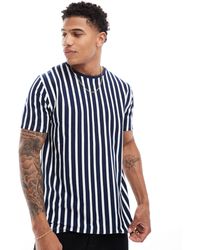 Brave Soul - Vertical Stripe T-shirt - Lyst