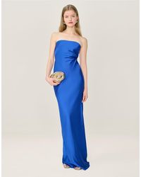 OMNES - Dresses Amdra Strapless Satin Maxi Dress - Lyst