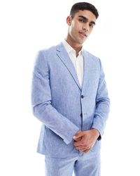 Jack & Jones - Premium Linen Blazer - Lyst