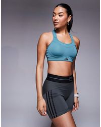 adidas Originals - Adidas Training Strength High Support Sports Bra - Lyst