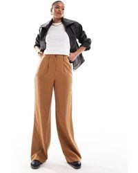 ASOS - Tall Relaxed Straight Leg Trousers - Lyst