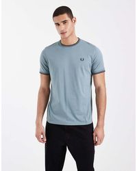 Fred Perry - Twin Tipped Logo T-shirt - Lyst
