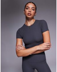 4505 - Ribbed Performance Baby T-shirt - Lyst