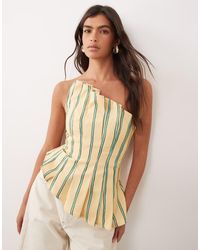 ARRANGE - Sculpted Bandeau Top - Lyst