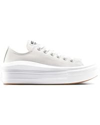 Converse - Chuck taylor all star move - baskets à plateforme - sobre/blanc/noir - Lyst