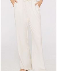 Tezenis - Crinkle Palazzo Trousers - Lyst