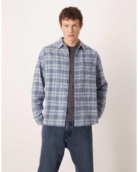Abercrombie & Fitch - Long Sleeve Flannel Shirt - Lyst