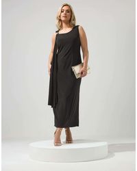 Yours Clothing - Sash Maxi Dress - Lyst