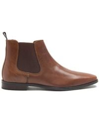 Thomas Crick - Addison Formal Leather Chelsea Boots - Lyst