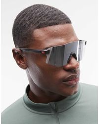 Under Armour Sunglasses - Under Armour Grid Pro Mask Sunglasses With Lenses - Lyst
