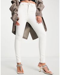 TOPSHOP Denim Jamie Jeans in Sand 1 