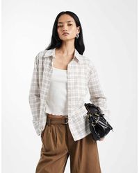 Cotton On - Haven Seer Sucker Dad Shirt - Lyst
