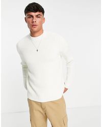 Only & Sons - Textured Crew Neck Knitted Jumper - Lyst