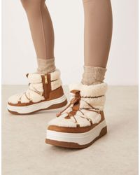 Pajar - – janie – niedrige schneestiefel - Lyst