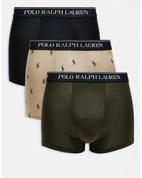 Polo Ralph Lauren - – 3er-pack unterhosen, verschiedenfarbig - Lyst