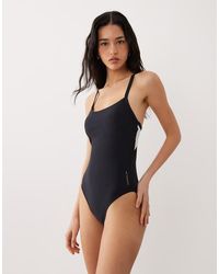 Speedo - Colourblock Racerback Swimsuit - Lyst