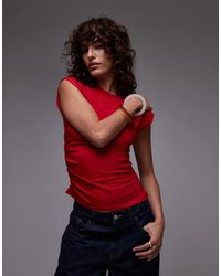 & Other Stories - Jersey Tank Top With Ruche Side Detail - Lyst