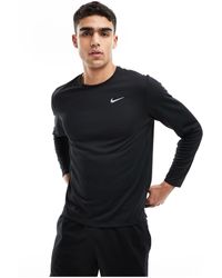 Nike - Dri-fit Miler Long Sleeve Top - Lyst