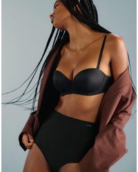Calvin Klein - Perfectly Fit Strapless Push Up Bra - Lyst