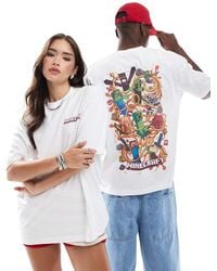 ASOS - Oversized Uniseks T-Shirt Met Minecraft-Prints - Lyst