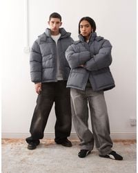Collusion - Unisex Puffer Jacket With Hood - Lyst