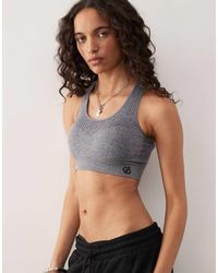 Dare 2b - Sujetador Deportivo Gris Para Mujer Don'T Sweat It Iii De - Lyst