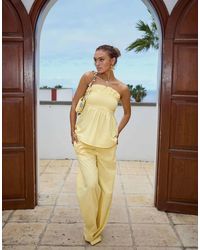 South Beach - X Misha Grimes Loose Fit Beach Pants - Lyst