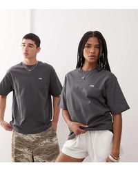 Vans - Camiseta Extragrande Con Logo En La Parte Izquierda Del Pecho Exclusiva En Asos De - Lyst