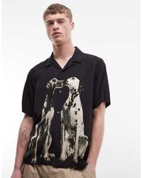 Huf - Dalmation Print Resort Shirt - Lyst