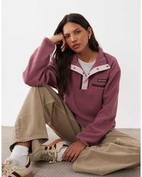 Columbia - Helvetia Ii Cropped Half Snap Fleece - Lyst