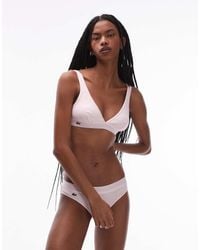 Lacoste - Triangle Bra - Lyst