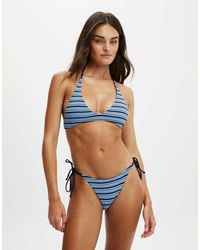 Cotton On - String Tie Side Brazilian Bikini Bottom - Lyst