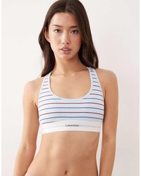 Calvin Klein - Cotton Modal Rib Bralette - Lyst