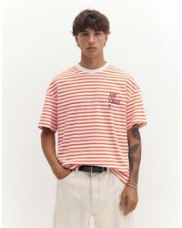 Pull&Bear - Stwd - t-shirt à rayures - cassé - Lyst