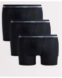 Calvin Klein - Ck Performance 3 Pack Boxer Briefs - Lyst
