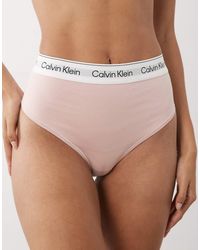 Calvin Klein - Shapewear Icon Cotton Modal String - Lyst
