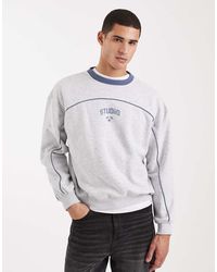 Cotton On - Box Fit Graphic Crew Sweater - Lyst