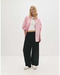Pull&Bear - Barrel Fit Sweatpants - Lyst